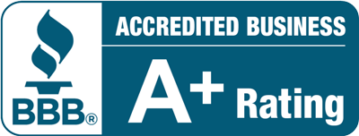 Better Business Bureau accreditation badge
